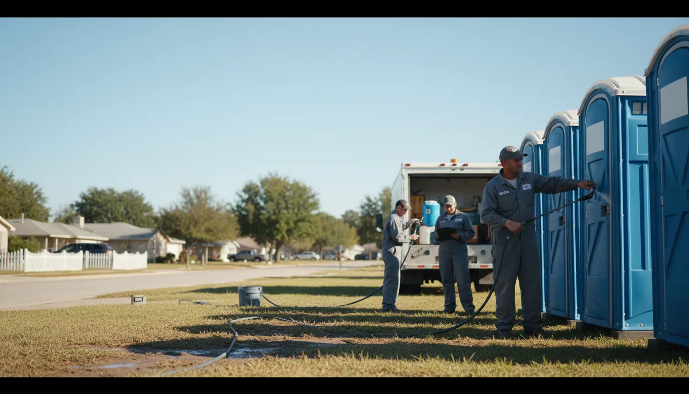 Long-Term Portable Toilet Rental in Salters, SC near me